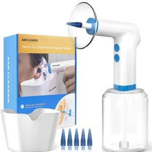 ELECTRIC EAR CLEANER WITH IRRIGATION SYSTEM